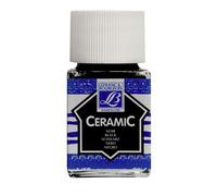 Peinture Pour Céramique - Noir - Lefranc Bourgeois - Flacon De 50ml