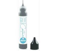 Peinture pour contour et relief - Noir - Effets vitrail - Sur verre - Darwi - 30ml Noir
