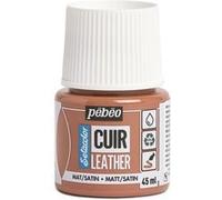 Peinture pour cuir et simili - Terracotta - Setacolor Cuir - Pébéo - 45ml