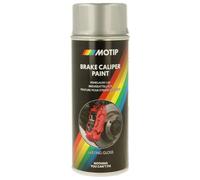 Peinture pour Etrier de Frein Motip - Bombe Aérosol Spray de Peinture pour Etrier Auto Moto - Argent - 400 ml - Ref. 04096