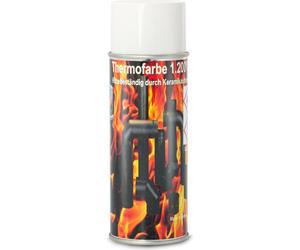 Peinture pour poêle 1200 °C Peinture spéciale pour poêle Peinture thermo Peinture thermo blanche nacrée Spray Cheminée