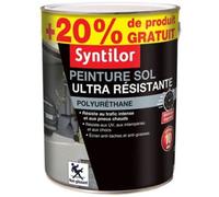 Peinture pour sol ultra r?sistante rivet satin Syntilor 2 5L + 20% gratuit