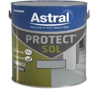 Peinture pour sols - Astral - Protect sol sat. 2.5L - Gris ciment - Extérieur - Satiné
