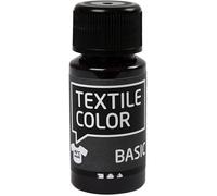 Peinture pour textile - Haute qualité - Noir - Acrylique - Intérieur - Réf 34209