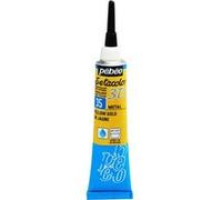 Peinture tissu Setacolor 3D Metal Or jaune 20ml Pebeo