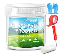 Peinture pour Verre Dépoli - 500g Film de Confidentialité pour Fenêtres, Résistant aux UV et Imperméable, Spray Dépoli pour Salle de Bain, Cuisine et Vitres de Bureau - Effet Miroir Sans Transparence