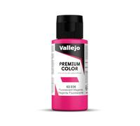 Vallejo Premium Airbrush Acrylic Acrylique Aérographe 62036 Magenta Fluo 60ml