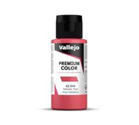 Peinture Premium Vallejo 60 ml - Choix de couleurs rouge métallique