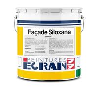 Peinture professionnelle extérieure mat, décoration, protection façades neuves et anciennes, blanc 4 litres Blanc