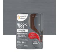 Peinture Relook bois MAISON DECO gris tempete satine 1 l