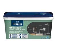 Peinture rénovation cuisine et salle de bain - Noir houvert - Satiné - Ripolin - 2L