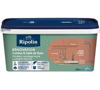 Peinture Rénovation Cuisine et Salle de Bain RIPOLIN - Ocre Nubie - Satiné - 2L