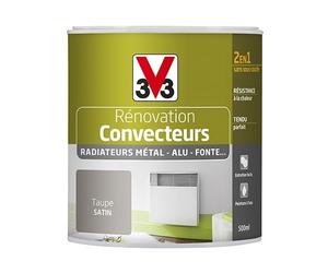 peinture rénovation radiateur taupe satiné 0.5 l - V33