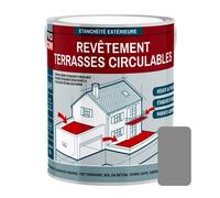 PRO COM Peinture Étanchéité Terrasse 2.5L Gris