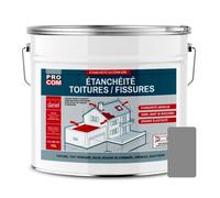 PROCOM Peinture Étanchéité Toiture 10L - Gris (RAL 7042)