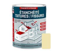 Peinture, résine d'étanchéité toiture, réparation tuiles, fissures, anti-fuites, décore, protège, plusieurs coloris PROCOM 2.5 litres