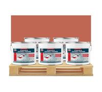 Peinture, résine d'étanchéité toiture, réparation tuiles, fissures, anti-fuites, décore, protège, plusieurs coloris PROCOM 5 x 10L