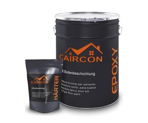 Peinture Résine Epoxy pour Sol Garage Revêtement Cave Béton - Gris basalte 2,5kg