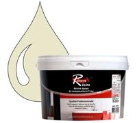 Peinture Résine - Rénove Résine 0.5L - Blanc perlé - Finition nacrée - Multi-supports salle de bain