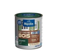 Peinture Ripolin EXTREME BOIS microporeuse satin 0L5 vert basque