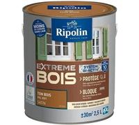 Peinture Ripolin EXTREME BOIS microporeuse satin 2L5 bois