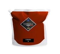 Peinture Rouge Acrylique Carmin - Aspect Velours - Peinture Mur, Plafond & Boiserie - Lessivable - Séchage En 30 min - COV Fabriquée En France - 5 L - BARBOUILLE