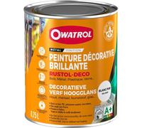 Peinture Rustol Déco Owatrol - Vert mousse - 750 ml