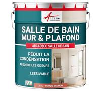 Peinture Salle de Bain Anti-Condensation Mur Plafond 2.5 L Rouge saumon