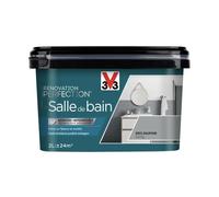 Peinture Salle de Bain V33 Rénovation Perfection Gris dauphin 2 L