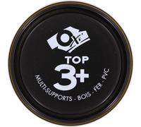 Peinture satinée multi-supports TOP3 Oxi - Noir - 0,5 l