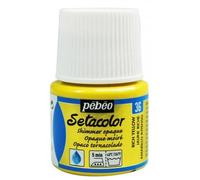 Peinture Setacolor Moire Jaune Riche