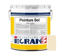 Peinture sol professionnelle satin peinture opacifiante sans odeur protège décore intérieur 15 litres Pierre (RAL 1015)