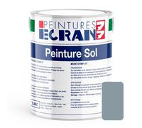 Peinture sol professionnelle, satin, peinture opacifiante, sans odeur, protège, décore, intérieur, extérieur, HydroSol ECRAN 77 5 litres