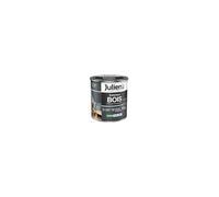Peinture solvant spécial bois gris anthracite RAL 7016 satin 0.5L 12 ans JULIEN