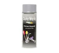 Peinture sous-couche - Colorworks - Primer apprêt - Aérosol 400 ml - Couleur Gris - Rendement 8 m²/l