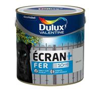 Peinture spéciale fer Dulux Valentine ECRAN + FER brillant gris franc 2 L