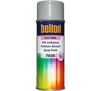 Peinture SpectRAL Belton - Bombe Aérosol Spray de Peinture Toutes Surfaces - RAL 7035 Gris Clair Brillant - 400 ml - Ref. 324152