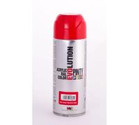 Peinture Spray Acrylic Brillant 400ml Rouge Signalisation Ral 3020 - Pinty Plus