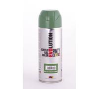 Peinture Spray Acrylic Brillant 400ml Vert Reseda Ral 6011 - Pinty Plus Vert