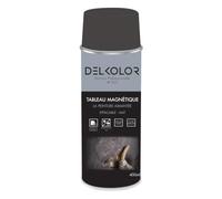 DELKOLOR - Delkolor Peinture Tableau Magnétique Noir mat 400 ml - Couleur NOIR