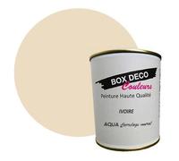 PEINTURE Teinte Beige Ivoire carrelage et faïence murale aspect velours-satin Aqua carrelage - 750 ml - 7.5m