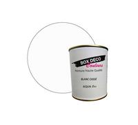 PEINTURE Teinte Blanc Cassé meuble bois intérieur à base d’acrylique aspect mat Aqua Bois - 750 ml - 9 m²