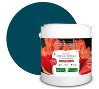 PEINTURE Teinte Bleu Canard naturelle écologique intérieur extérieur aspect satin Natura - 2.5L - 33m