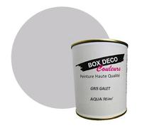 PEINTURE Teinte Gris Galet meuble bois intérieur à base d’acrylique aspect velours-satin Aqua Bois - 750 ml - 9m²
