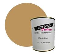 PEINTURE Teinte Marron Brun meuble bois intérieur à base d’acrylique aspect mat Aqua Bois - 750 ml - 9 m²