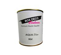 PEINTURE Teinte Marron Chocolat murale acrylique aspect mat Aqua Déco - 750 ml - 7.5m²