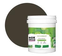 PEINTURE Teinte Marron Chocolat murale naturelle écologique aspect mat intérieur Natura - 1L - 13m