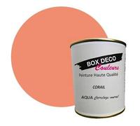 PEINTURE Teinte Rose Corail carrelage et faïence murale aspect velours-satin Aqua carrelage - 750 ml - 7.5m