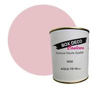 PEINTURE Teinte Rose meuble bois intérieur à base d’acrylique aspect mat Aqua Bois - 750 ml - 9 m²