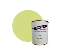 PEINTURE Teinte Vert Anis meuble bois intérieur à base d’acrylique aspect mat Aqua Bois - 750 ml - 9 m²